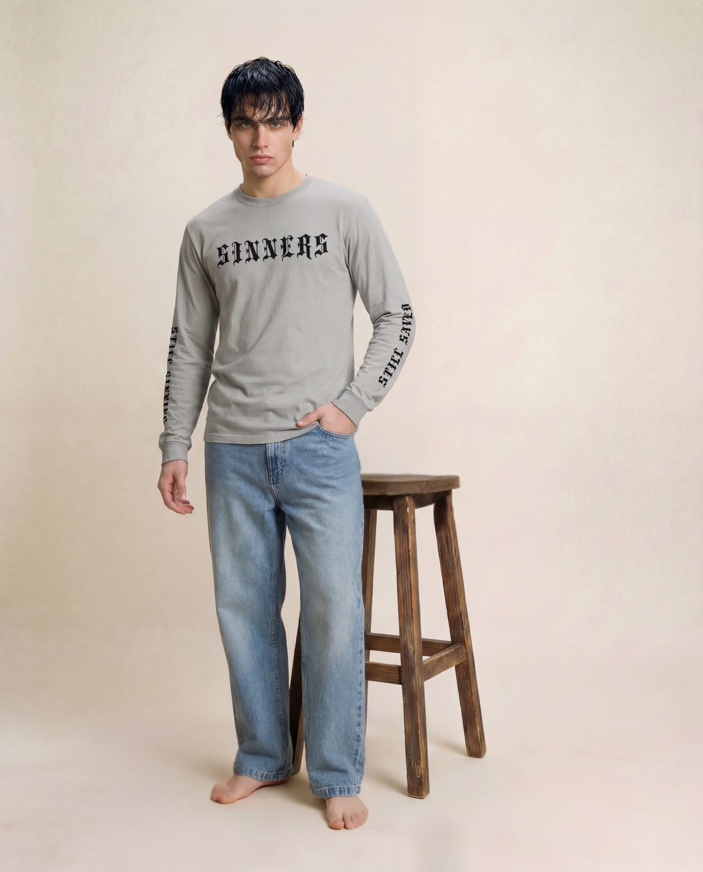 Constant Sin Faded Long-Sleeve